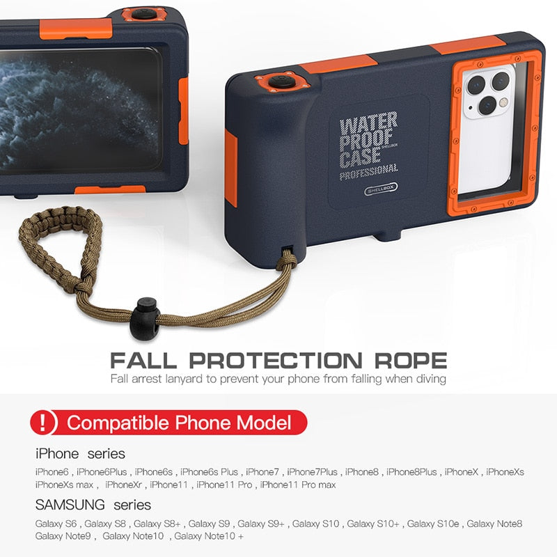 Universal Professional Waterproof Diving Case