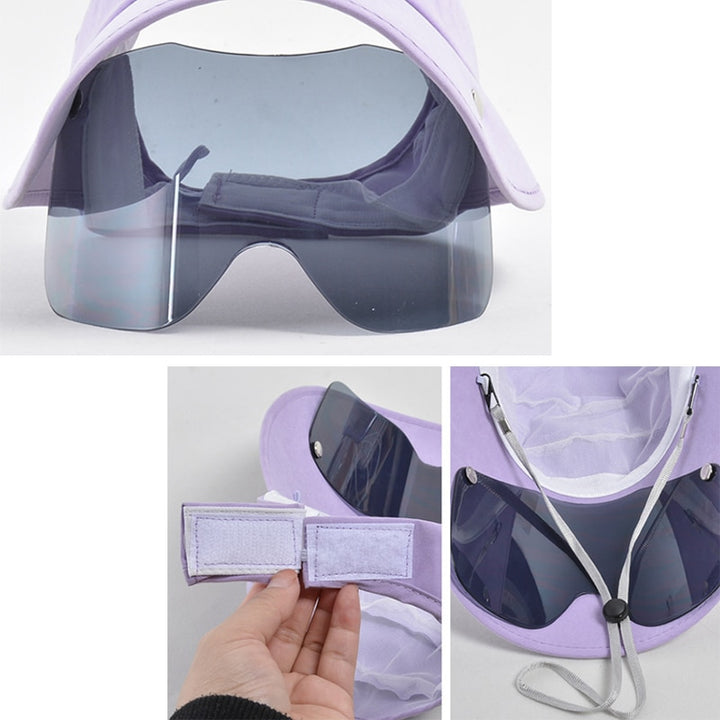 Women's Retractable UV Protection Sun Visor Summer Hat