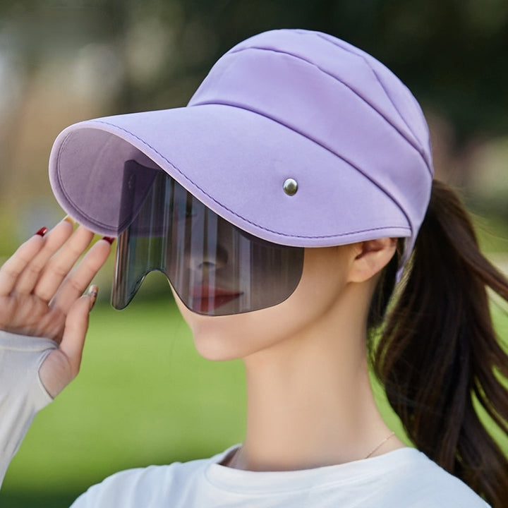 Women's Retractable UV Protection Sun Visor Summer Hat