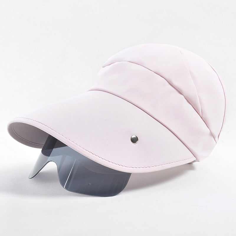 Women's Retractable UV Protection Sun Visor Summer Hat