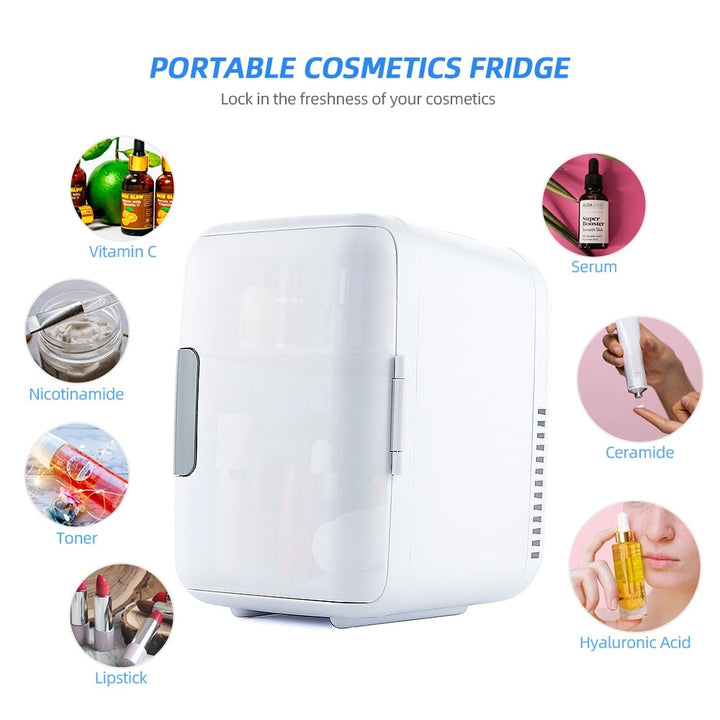 4L Portable Mini Beauty Cosmetics Refrigerator