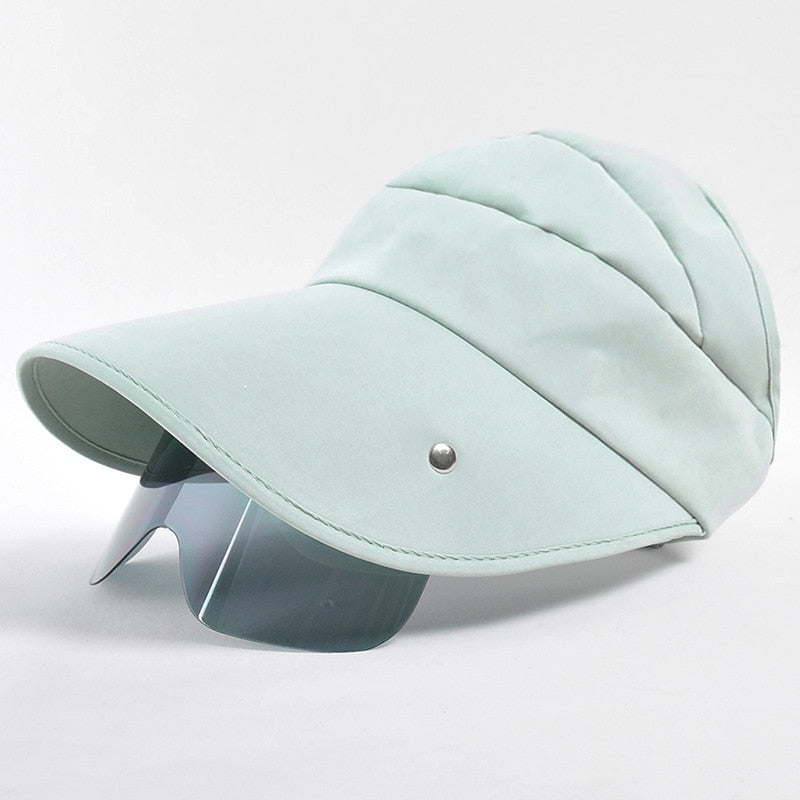 Women's Retractable UV Protection Sun Visor Summer Hat