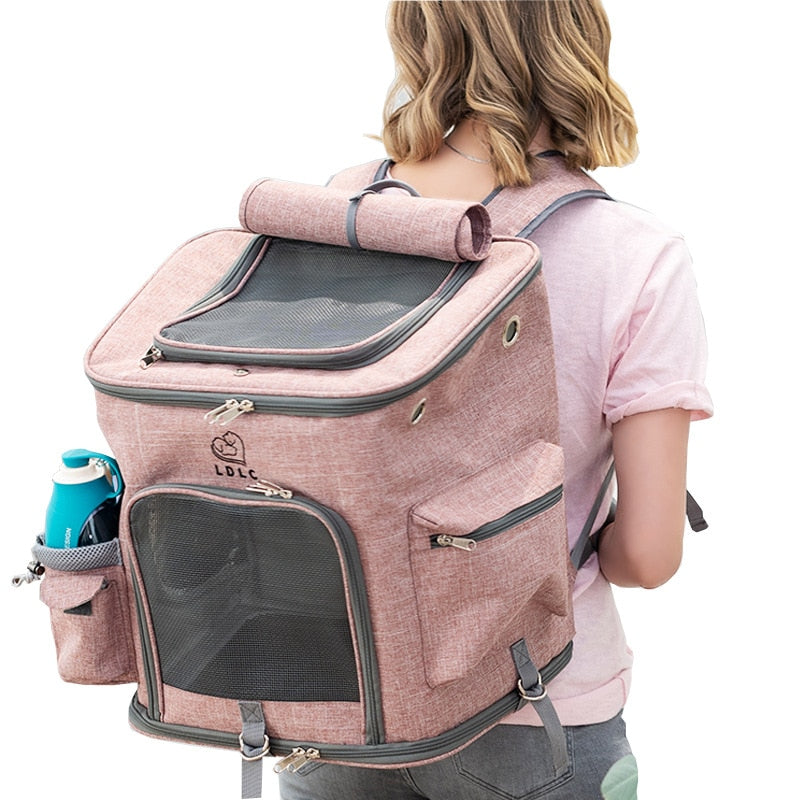 Carryall Pet Knapsack - Portable Pet Backpack